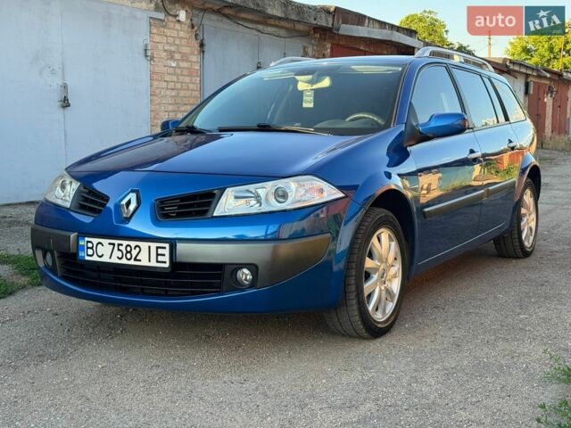 Синій Рено Меган, об'ємом двигуна 1.6 л та пробігом 255 тис. км за 5450 $, фото 1 на Automoto.ua