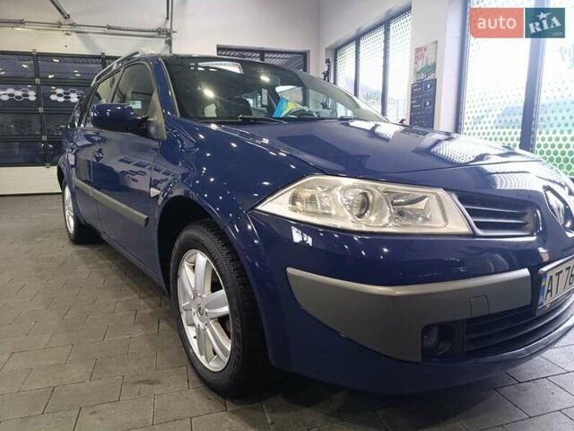Синий Рено Меган, объемом двигателя 1.6 л и пробегом 198 тыс. км за 4800 $, фото 1 на Automoto.ua