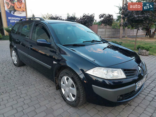 Синий Рено Меган, объемом двигателя 2 л и пробегом 182 тыс. км за 6000 $, фото 1 на Automoto.ua
