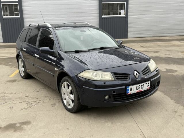 Синий Рено Меган, объемом двигателя 2 л и пробегом 200 тыс. км за 4650 $, фото 1 на Automoto.ua