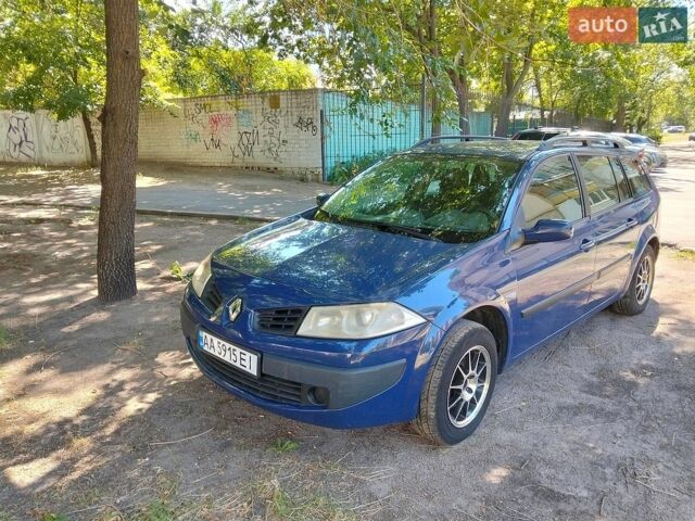 Синий Рено Меган, объемом двигателя 1.4 л и пробегом 310 тыс. км за 4300 $, фото 1 на Automoto.ua