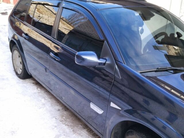 Синий Рено Меган, объемом двигателя 1.6 л и пробегом 194 тыс. км за 4800 $, фото 1 на Automoto.ua