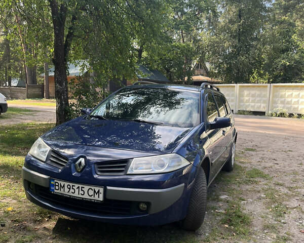 Синій Рено Меган, об'ємом двигуна 1.6 л та пробігом 242 тис. км за 6500 $, фото 1 на Automoto.ua