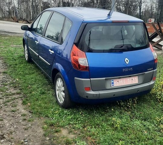 Синий Рено Меган, объемом двигателя 2 л и пробегом 163 тыс. км за 5600 $, фото 1 на Automoto.ua