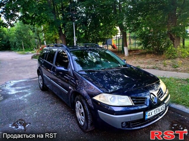 Синий Рено Меган, объемом двигателя 1.5 л и пробегом 292 тыс. км за 4800 $, фото 1 на Automoto.ua