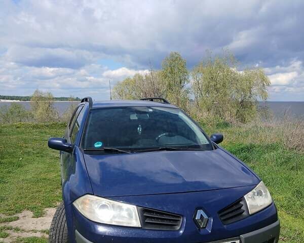 Синий Рено Меган, объемом двигателя 1.6 л и пробегом 292 тыс. км за 5500 $, фото 1 на Automoto.ua