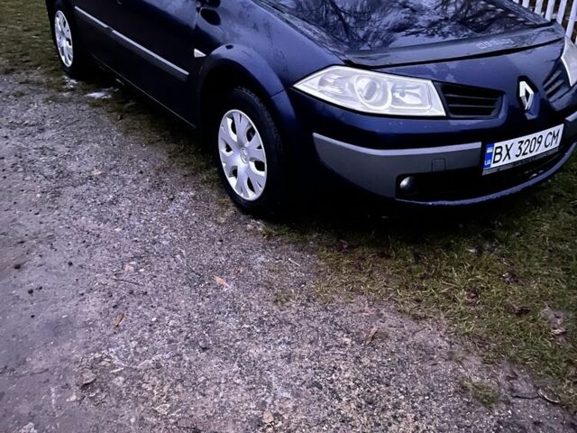 Синий Рено Меган, объемом двигателя 1.5 л и пробегом 238 тыс. км за 4000 $, фото 1 на Automoto.ua