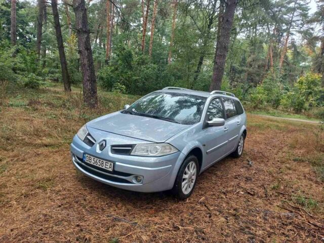 Синий Рено Меган, объемом двигателя 1.6 л и пробегом 270 тыс. км за 4600 $, фото 1 на Automoto.ua