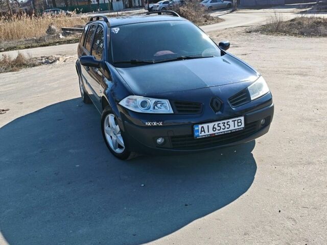 Синій Рено Меган, об'ємом двигуна 2 л та пробігом 176 тис. км за 5500 $, фото 1 на Automoto.ua