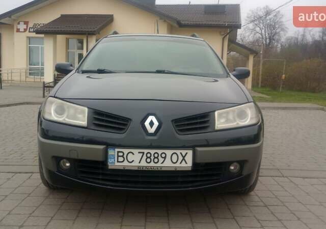 Синий Рено Меган, объемом двигателя 1.5 л и пробегом 170 тыс. км за 4100 $, фото 1 на Automoto.ua