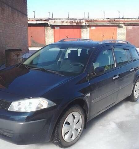 Синій Рено Меган, об'ємом двигуна 1.6 л та пробігом 249 тис. км за 5000 $, фото 1 на Automoto.ua