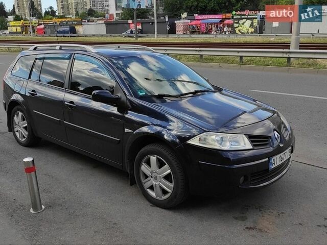 Синий Рено Меган, объемом двигателя 1.5 л и пробегом 320 тыс. км за 5000 $, фото 1 на Automoto.ua