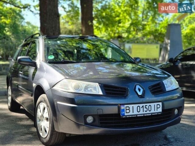 Синий Рено Меган, объемом двигателя 1.6 л и пробегом 200 тыс. км за 6000 $, фото 1 на Automoto.ua
