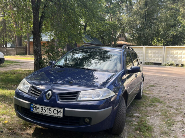 Синій Рено Меган, об'ємом двигуна 1.6 л та пробігом 242 тис. км за 5400 $, фото 1 на Automoto.ua