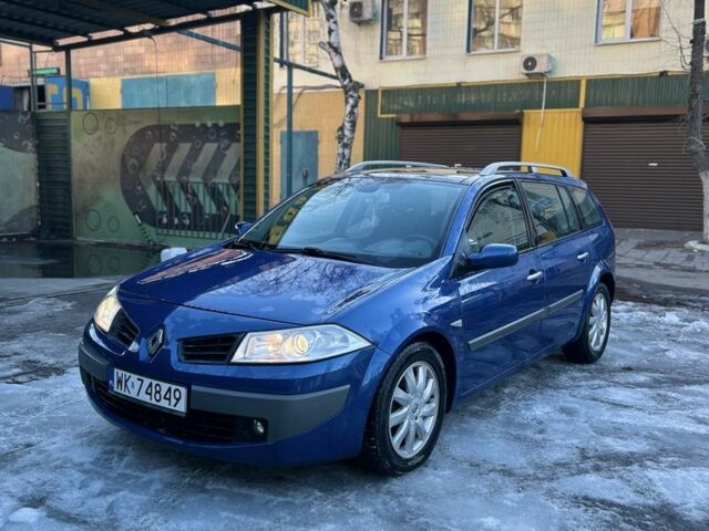 Синій Рено Меган, об'ємом двигуна 1.9 л та пробігом 279 тис. км за 2500 $, фото 1 на Automoto.ua