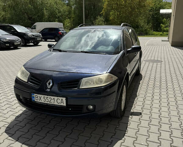 Синий Рено Меган, объемом двигателя 1.46 л и пробегом 399 тыс. км за 4200 $, фото 1 на Automoto.ua