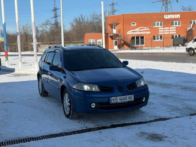 Синий Рено Меган, объемом двигателя 1.9 л и пробегом 254 тыс. км за 3999 $, фото 1 на Automoto.ua