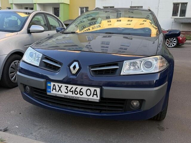 Синій Рено Меган, об'ємом двигуна 1.6 л та пробігом 270 тис. км за 5200 $, фото 1 на Automoto.ua