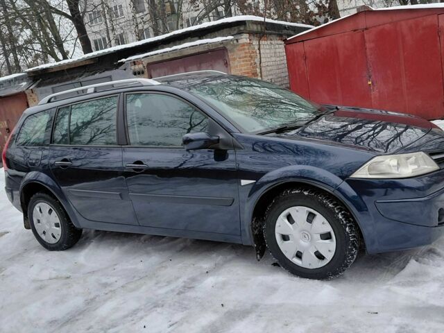 Синий Рено Меган, объемом двигателя 1.5 л и пробегом 245 тыс. км за 4650 $, фото 1 на Automoto.ua