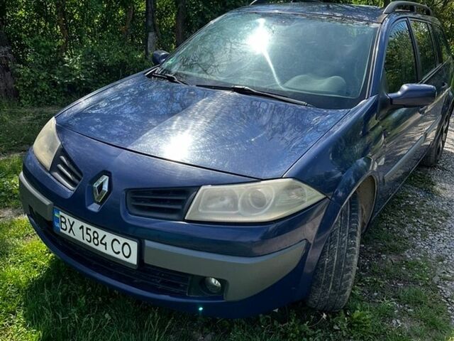 Синий Рено Меган, объемом двигателя 1.6 л и пробегом 290 тыс. км за 4000 $, фото 1 на Automoto.ua