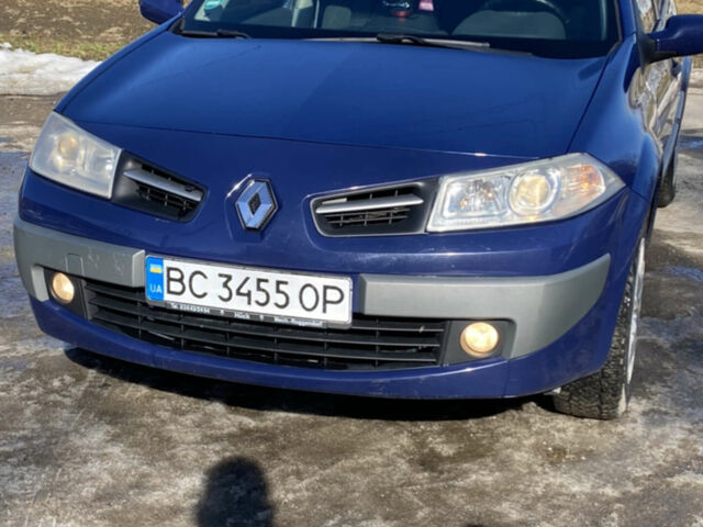 Синій Рено Меган, об'ємом двигуна 1.6 л та пробігом 209 тис. км за 4200 $, фото 1 на Automoto.ua