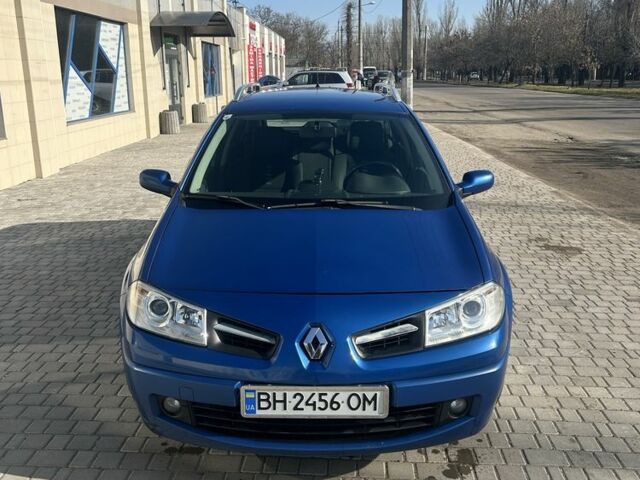 Синий Рено Меган, объемом двигателя 1.5 л и пробегом 264 тыс. км за 6000 $, фото 1 на Automoto.ua