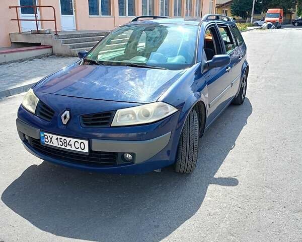 Синий Рено Меган, объемом двигателя 1.6 л и пробегом 286 тыс. км за 4500 $, фото 1 на Automoto.ua