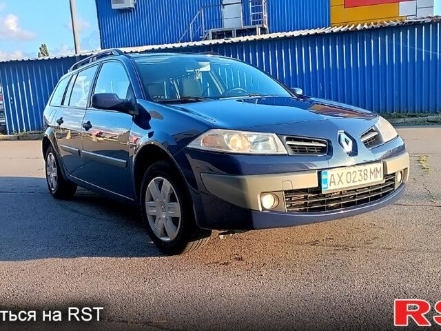 Синий Рено Меган, объемом двигателя 1.6 л и пробегом 252 тыс. км за 5600 $, фото 1 на Automoto.ua