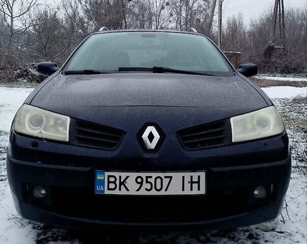 Синій Рено Меган, об'ємом двигуна 1.6 л та пробігом 189 тис. км за 5250 $, фото 1 на Automoto.ua