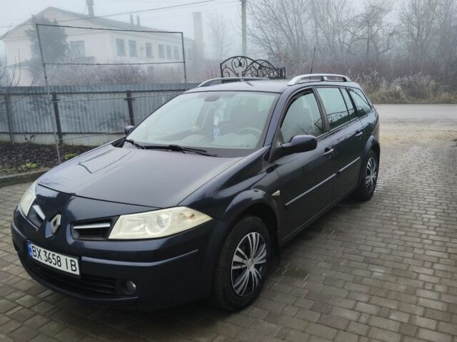 Синий Рено Меган, объемом двигателя 1.5 л и пробегом 213 тыс. км за 6200 $, фото 1 на Automoto.ua