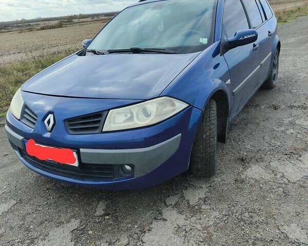 Синий Рено Меган, объемом двигателя 1.46 л и пробегом 409 тыс. км за 4100 $, фото 1 на Automoto.ua