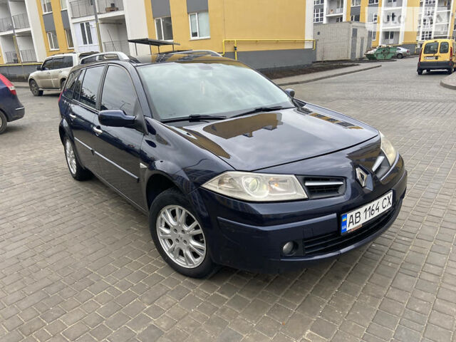 Синий Рено Меган, объемом двигателя 1.5 л и пробегом 226 тыс. км за 6200 $, фото 1 на Automoto.ua