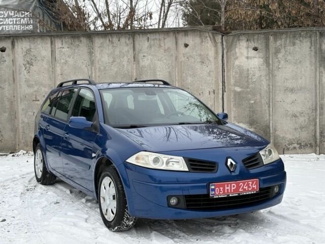 Синій Рено Меган, об'ємом двигуна 1.6 л та пробігом 215 тис. км за 5500 $, фото 1 на Automoto.ua
