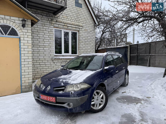 Синій Рено Меган, об'ємом двигуна 1.6 л та пробігом 187 тис. км за 5999 $, фото 1 на Automoto.ua