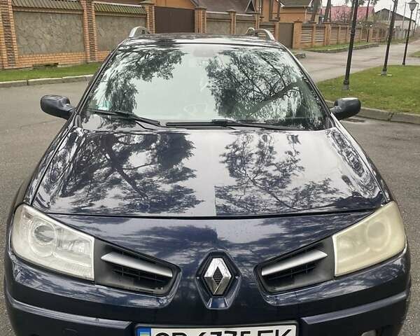 Синий Рено Меган, объемом двигателя 1.5 л и пробегом 235 тыс. км за 5400 $, фото 1 на Automoto.ua
