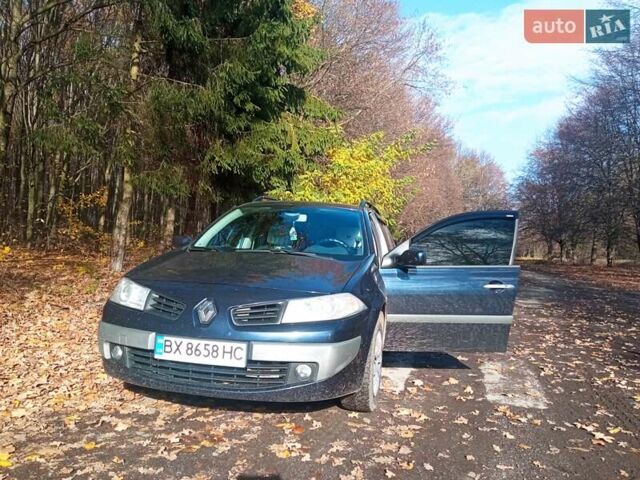 Синий Рено Меган, объемом двигателя 1.5 л и пробегом 280 тыс. км за 5400 $, фото 1 на Automoto.ua