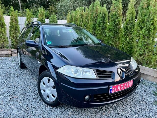 Синий Рено Меган, объемом двигателя 0 л и пробегом 212 тыс. км за 5300 $, фото 1 на Automoto.ua
