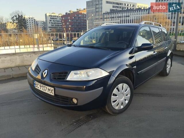 Синій Рено Меган, об'ємом двигуна 1.6 л та пробігом 263 тис. км за 4390 $, фото 1 на Automoto.ua