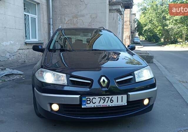 Синий Рено Меган, объемом двигателя 1.6 л и пробегом 292 тыс. км за 5450 $, фото 1 на Automoto.ua