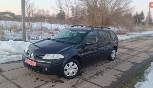 Синій Рено Меган, об'ємом двигуна 1.6 л та пробігом 193 тис. км за 5999 $, фото 1 на Automoto.ua