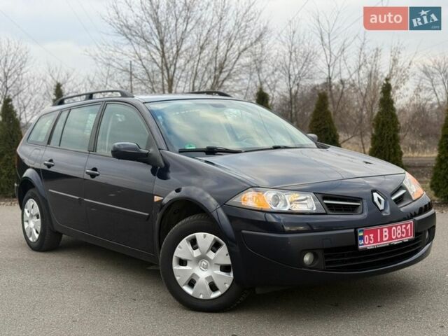 Синий Рено Меган, объемом двигателя 1.6 л и пробегом 170 тыс. км за 6000 $, фото 1 на Automoto.ua