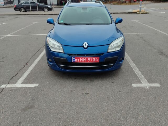 Синий Рено Меган, объемом двигателя 1.6 л и пробегом 201 тыс. км за 6499 $, фото 1 на Automoto.ua