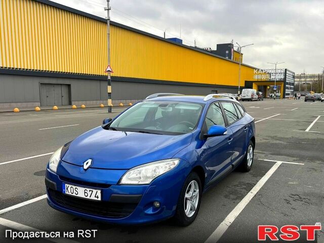 Синий Рено Меган, объемом двигателя 1.6 л и пробегом 252 тыс. км за 7200 $, фото 1 на Automoto.ua