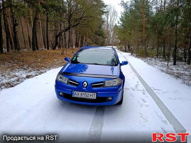 Синий Рено Меган, объемом двигателя 1.6 л и пробегом 234 тыс. км за 5800 $, фото 1 на Automoto.ua