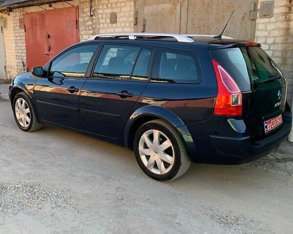 Синій Рено Меган, об'ємом двигуна 2 л та пробігом 176 тис. км за 6450 $, фото 1 на Automoto.ua