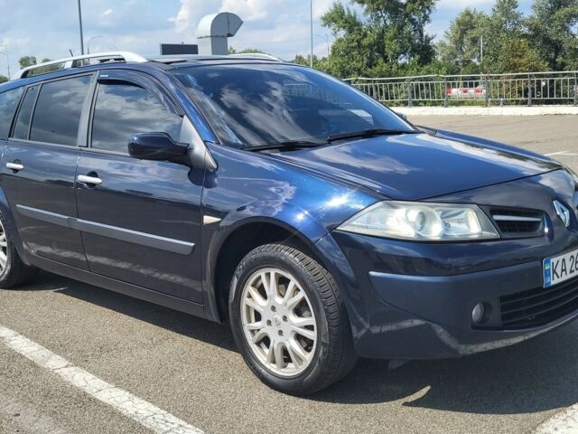 Синій Рено Меган, об'ємом двигуна 1.6 л та пробігом 220 тис. км за 6500 $, фото 1 на Automoto.ua