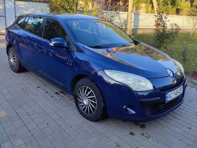 Синий Рено Меган, объемом двигателя 1.5 л и пробегом 237 тыс. км за 6000 $, фото 1 на Automoto.ua
