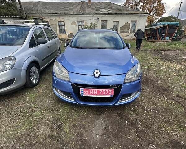 Синий Рено Меган, объемом двигателя 1.6 л и пробегом 230 тыс. км за 7900 $, фото 1 на Automoto.ua