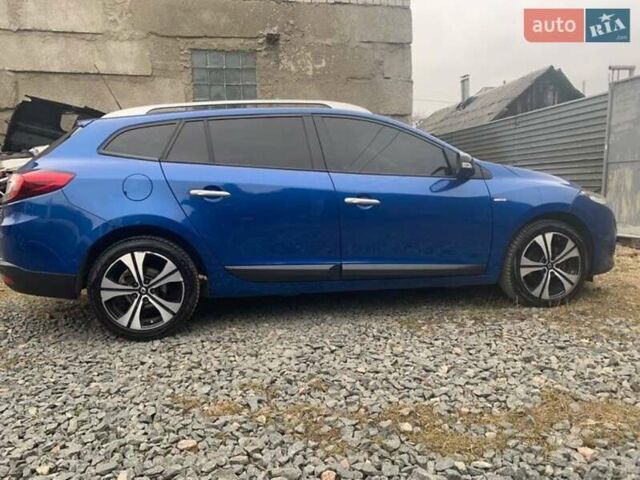 Синий Рено Меган, объемом двигателя 1.5 л и пробегом 290 тыс. км за 8850 $, фото 1 на Automoto.ua