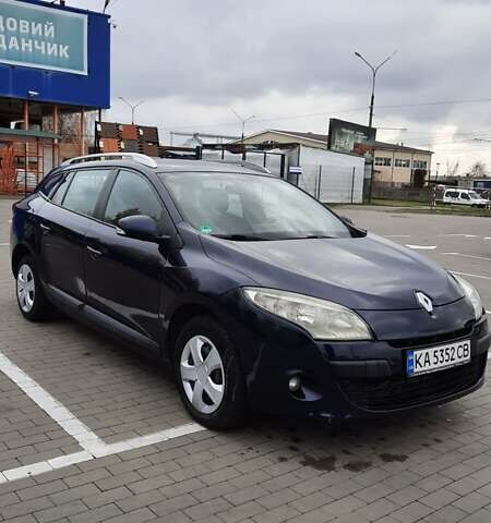 Синий Рено Меган, объемом двигателя 1.46 л и пробегом 290 тыс. км за 5999 $, фото 1 на Automoto.ua